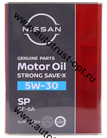 Масло моторное Nissan Strong Save X 5W30 API SP (бензин, синт) 4л