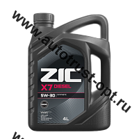 Масло моторное ZIC X7 Diesel  5W30 API CF/SL (дизель, синт) 4л