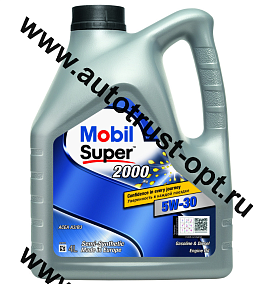 Mobil 1 Super 2000 X1 5W30 SJ/SL/CF (п/синт)  4л