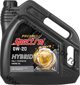 Spectrol PREMIUM HIBRID  0W20  4л (API SP, ILSAC GF-6A, синт.)