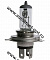 Лампа головного света Koito H4 12V 100/90W P43t-38 T16  (0443Е)
