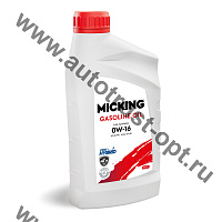Моторное масло Micking Gasoline Oil MG1 0W-16 синтетич. API SP/RC для бензиновых двигателей 1л
