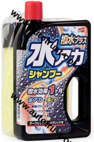 Soft 99 Super Cleaning Shampoo + Wax W&WP Защитный шампунь 750мл (для темных а/м)