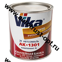 VIKA Белая 040 акриловая эмаль АК-1301  0,85кг