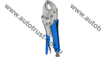 VertexTools Зажим ручной, полукруглый захват 180 мм