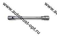 Ключ торц. стерж. прямой двухстор. 32 х 33 L400 укор. Ц15хр.бцв. баллоный