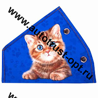 Адаптер ремня безопасности детский SKYWAY Котенок и следы