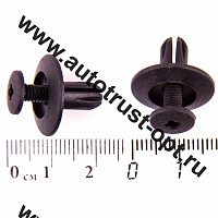 Клипса SKYWAY S05601023 для кузова и внеш.обвеса со штырем резьбовая 6,0х18,0х14,8мм для Honda