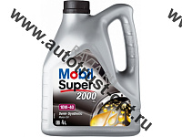 Mobil 1 Super 2000 X1 10W40 SL,SM,SN,SN+/CF (п/синт)  4л