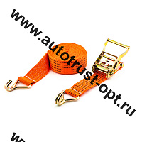 ТОП АВТО Ремень крепления груза, ширина ленты 50мм, 2000/4000кг, 12м механизм 135мм 