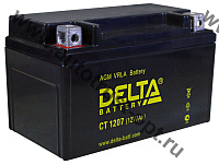АКБ Мото "Delta" СТ 1207 (12V 7а/ч, 152х87х95 мм)