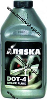 Тормозная жидкость "Аляска" DOT-4 910 гр