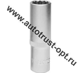 THORVIK Головка торцевая глубокая 12-гранная 1/2" DR, 22 мм  (ДТ 622222)