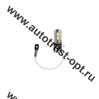 Светодиод 24V H3 10SMD 5WPk22s WHITE LENS ULTRA 360 A-12-24 Маяк