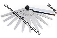 ТОП АВТО Щупы измерительные ИЗМЕРИТ, набор №4/100мм/13 листов (0.05-1.0 мм)  (ИЩ4100)