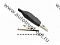 Зажим 8-0027 Black (крокодил 12,5х43,5мм)