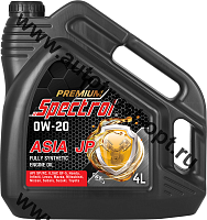 Масло моторное Spectrol PREMIUM ASIA JP 0W20 API SP/GF-5 (бензин, синт) 4л