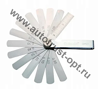 09401 Комплект щупов с линейкой SATA 0,05-1мм 13 пластин 