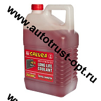 Sakura red, охлаждающая жидкость 10 кг 
