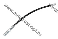 АТ Шланг гибкий для шприца L-450мм с наконечником, армированный, с пружиной