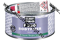Шпатлевка BODY  PRO F250  FIBER  (0,25 кг) 
