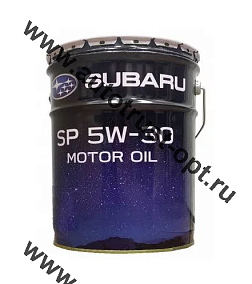 Масло моторное Subaru Motor Oil 5W30 API SN/GF-5 (бензин, синт) 20л