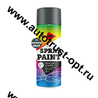 AIM-ONE Краска-спрей умеренно-серая 450 мл (SP-MG22) 