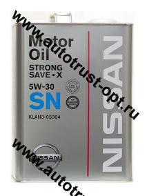 Nissan Strong Save X 5W30 SN (синт) 4л