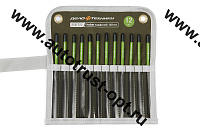 "Дело Техники" 250722 Набор надфилей 12 шт, D4 мм, длина 160 мм