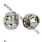 Гайка М 12*1,25*23 конус, ключ 19, хром 