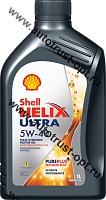 Масло моторное Shell Helix Ultra 5W40 API SN/CF (универсальное, синт) 1л