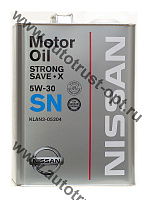 Nissan Strong Save X 5W30 SN (синт) 4л