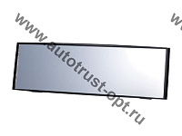 Зеркало заднего вида, сферическое, 240мм (M1,черное)