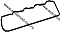 Eristic Прокладка клапанной крышки ET236/ET238  4D55/4D56 87- (MD050312/ACH020024)