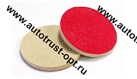 VertexTools Диск полировальный из натурального войлока под "Липучку" 125 х 9 мм 