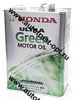 Honda ULTRA  MOTOR OIL GREEN 4л (для гибридов) Масло моторное
