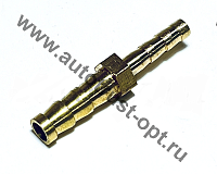 Трубка "ёлка" переходная д.  4-6мм (латунь)