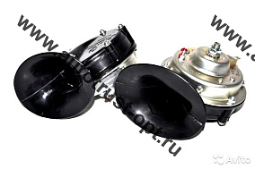 Сигнал звуковой "Волга" 12V, 115DB (высокий + низкий)