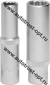 THORVIK Головка торцевая глубокая 12-гранная 1/2" DR, 19 мм (ДТ 622219)