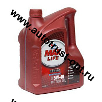 Valvoline MaxLife 5W40 SN (синт) 4л
