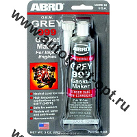 Abro Gasket Maker Герметик прокладок серый  85г (OEM 999)