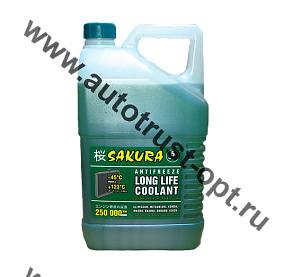 Sakura green, охлаждающая жидкость  5 кг 