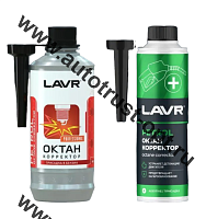 LAVR LN2111 Октан корректор присадка в бензин, 310 мл.