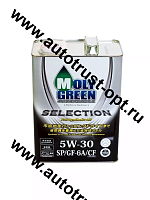 Масло моторное MolyGreen Selection 5W30 SP/GF-6A/CF 4л