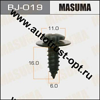MASUMA Саморез 6х16мм (набор 10шт) BJ-019