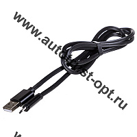 Кабель SKYWAY S09602004 USB-microUSB 6.5А быстрая зарядка 1м черный в коробке