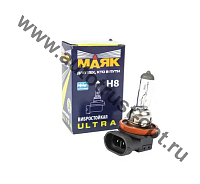 H8 12V 35W РGJ19-1 ULTRA "Маяк" (82820UL) Лампа автомобильная галогенная