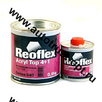 REOFLEX  LADA 201 Белая 0,8 кг 4+1 2K Акриловая эмаль