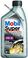 Mobil 1 Super 2000 X1 10W40 SL,SM,SN,SN+/CF (п/синт)  1л