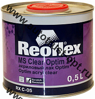 REOFLEX Лак 2К+1 "Optim" (0,5л) акриловый
